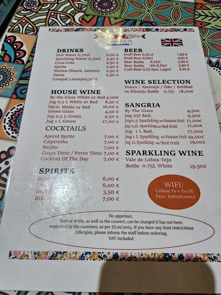 Menu Lisbon Tu E Eu-9